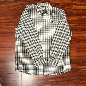 Green Bay Packers Cutter & Buck Green Checkered Men’s Button Down Shirt